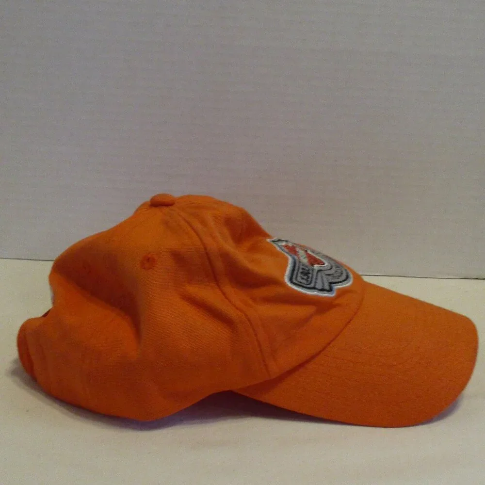 Harley Davidson Hat 2003 Back Orange Gray Outdoor Ride Picnic BBQ Summer Hat